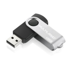 Pen Drive Multilaser Twist 128 GB USB 2.0 PD591