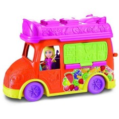Boneca Polly Carrinho de Suco Mattel