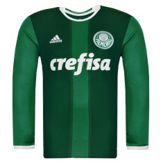 Camisa Torcedor Palmeiras I 2016 manga longa sem Número Adidas