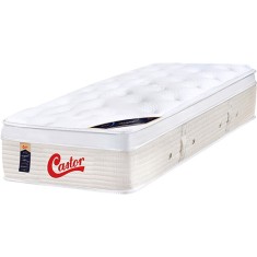 Colchão Solteiro Molas Ensacadas/Pocket Castor D45 Gold Star Vitagel 96 x 32 x 203 cm