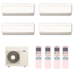 Ar Condicionado Multi Split Daikin 28000 BTUs Inverter Controle Remoto Quente/Frio FTXS25KVW / 4MXS80KVM