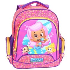 Mochila Escolar Dermiwil Buble Guppies Girls M