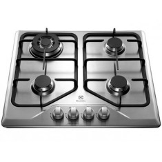 Cooktop Electrolux 4 Bocas Acendimento Superautomático Acabamento Inox GT60X