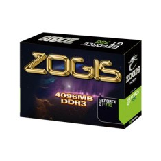 Placa de Video NVIDIA GeForce GT 730 4 GB DDR3 128 Bits Zogis ZOGT730-4GD3