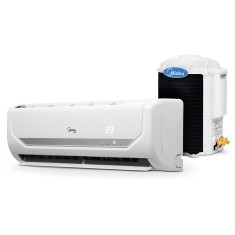 Ar Condicionado Split Hi Wall Midea Liva Wi-Fi 9000 BTUs Controle Remoto Frio 42MFCW09M5 / 38KCN09M5