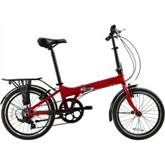 Bicicleta Durban Dobrável 7 Marchas Aro 20 Freio V-Brake Bay Pro