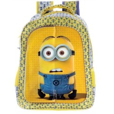 Mochila Escolar Xeryus Minion Triple Fun 14 5763