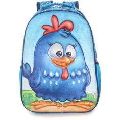 Mochila Escolar Xeryus Galinha Pintadinha 3D 14 5843