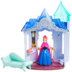 Boneca Frozen Mini Castelo com Anna Mattel