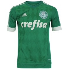 Camisa Jogo Palmeiras I 2015 sem número Adidas
