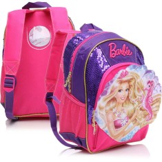 Mochila Escolar Sestini Barbie Sereia das Pérolas 15Z M