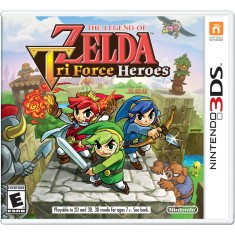 Jogo The Legend of Zelda: Tri Force Heroes Nintendo 3DS
