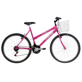 Bicicleta Mormaii 21 Marchas Aro 26 Freio V-Brake Fantasy