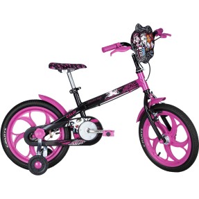 Bicicleta Caloi Aro 16 Monster High