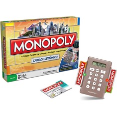 Jogo Monopoly Cartão Eletrônico Hasbro