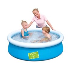 Piscina Inflável 477 l Redonda Bestway Fast Set Colors