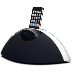 Dock Station com Caixa de Som Integrada Teac Rádio FM Controle Remoto SR-80i