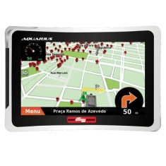 GPS Automotivo Aquarius Guia Quatro Rodas Connect MTC4553 5,0 "