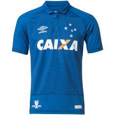 Camisa Torcedor infantil Cruzeiro I 2016 sem Número Umbro