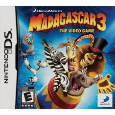 Jogo Madagascar 3 DreamWorks Nintendo DS