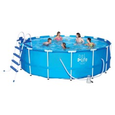 Piscina de Armação 16.000 l Redonda Bel Fix Bel Life
