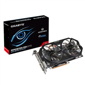Placa de Video ATI Radeon R9 270 2 GB GDDR5 256 Bits Gigabyte GV-R927OC-2GD