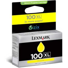 Cartucho Amarelo Lexmark 100XL 14N1071