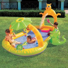 Piscina Inflável 300 l Retangular Bestway Jungle Safari 53030