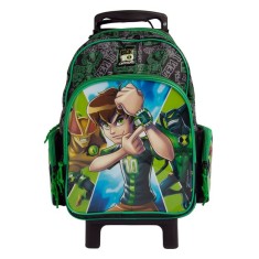 Mochila com Rodinhas Escolar Dermiwil Ben 10 Omniverse G 60060