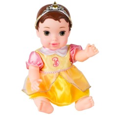Boneca Princesas Disney Baby Bela 6409 Mimo