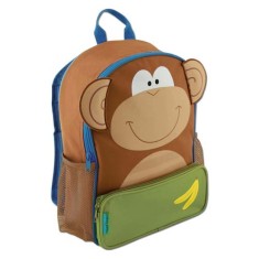Mochila Escolar Stephen Joseph Macaco 834