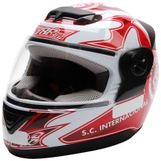 Capacete Protork Internacional Fechado Fecho de engate rápido
