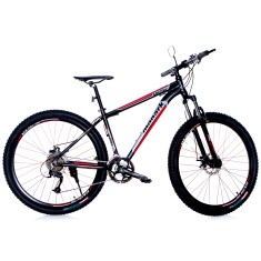 Bicicleta Mountain Bike Monark 27 Marchas Aro 29 Suspensão Dianteira Freio a Disco Allum Acera