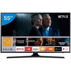 Smart TV TV LED 55" Samsung Série 6 4K HDR Netflix 55MU6100 3 HDMI