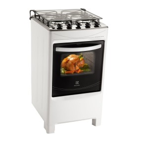 Fogão de Piso Electrolux 4 Bocas Acendimento Automático 50SB